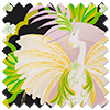 Faded Glamour, Goddess Green Black - Roman Blind